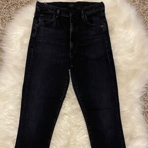 Citizens Of Humanity High Rise Black Jeans